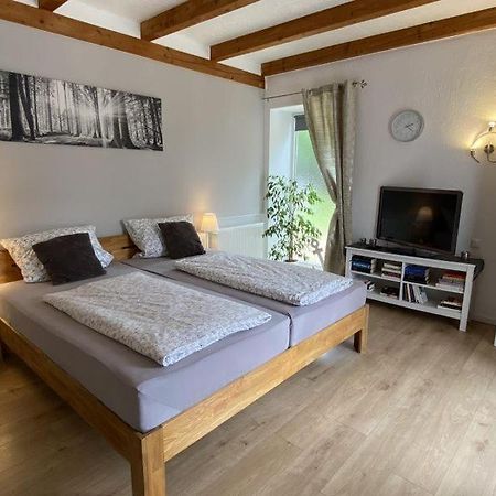 Großes Doppelzimmer mit eigenem Bad und Kühlschrank, frisch saniert Friedrichskoog Exterior foto